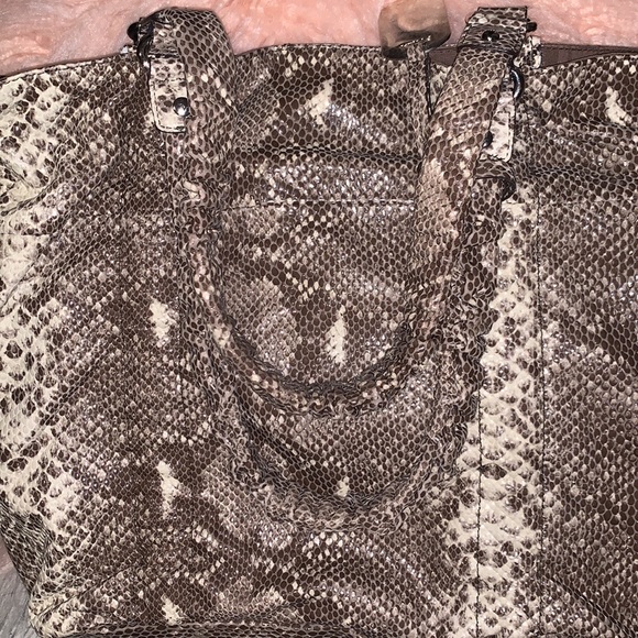 FURLA Snakeskin Tote Made in Italy - Picture 4 of 11